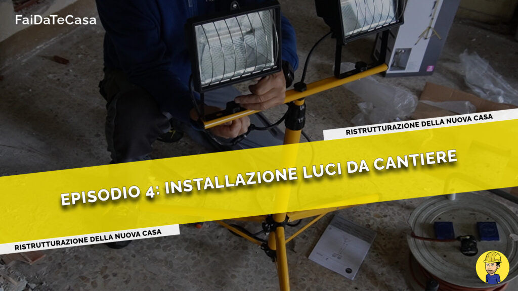 Luci da cantiere