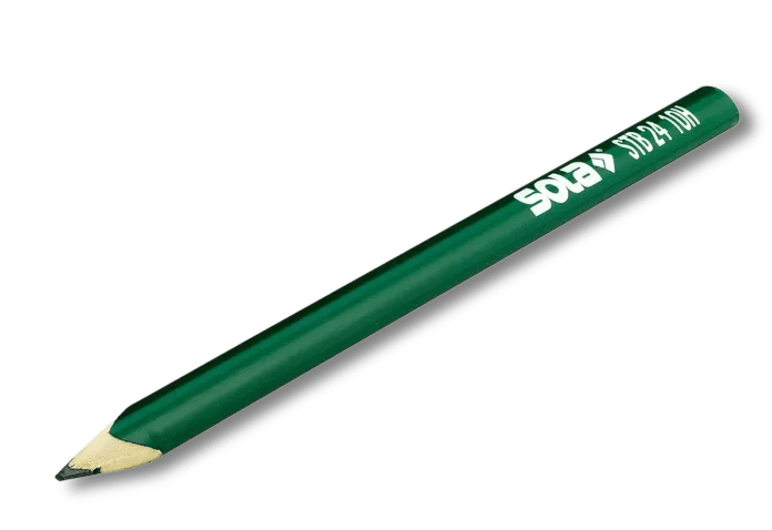 DIY green construction pencil